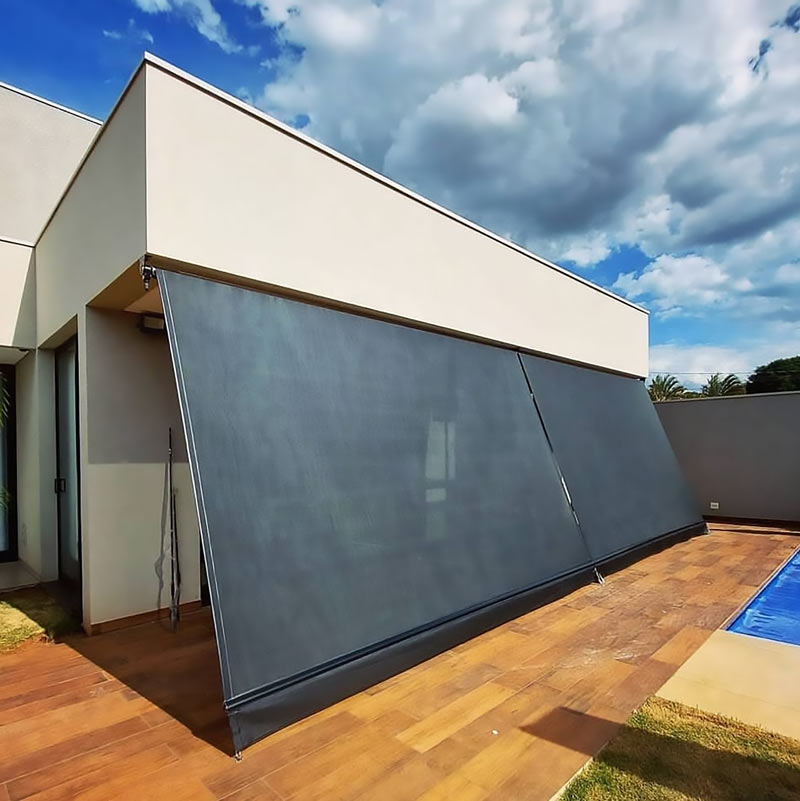 Venda e instalação de Toldo Cortina em Butucatu e Brotas, SP.